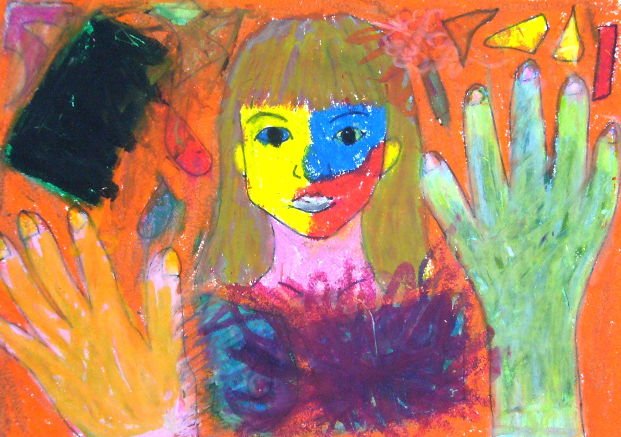 手を広げた人物(2003年)